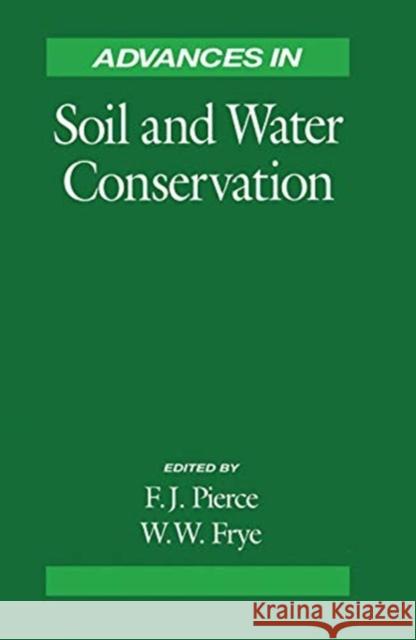 Advances in Soil and Water Conservation Francis J. Pierce 9780367447908 Routledge - książka