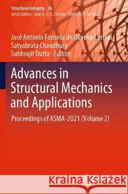 Advances in Structural Mechanics and Applications  9783031055119 Springer International Publishing - książka