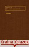 Advances in the Study of Behavior: Stress and Behavior Volume 27 Slater, Peter J. B. 9780120045273 Academic Press