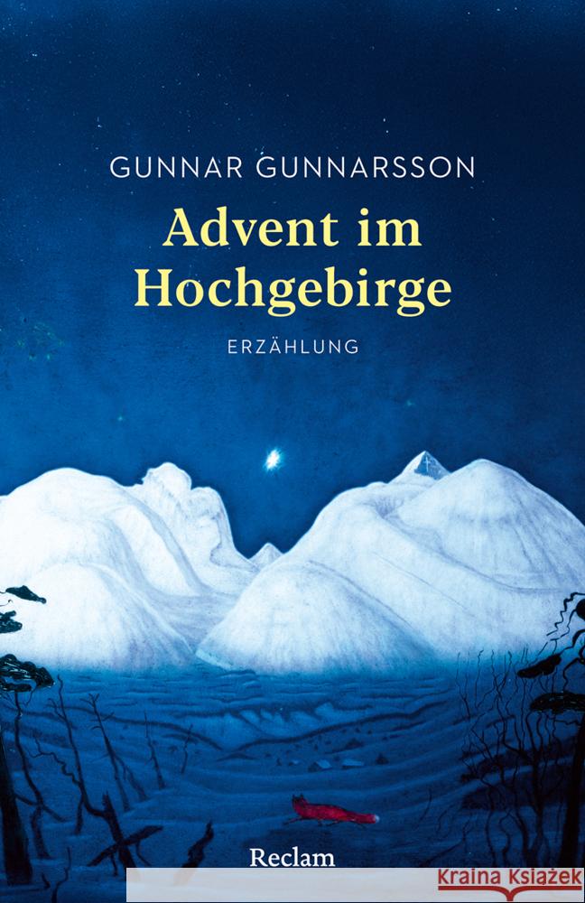 Advent im Hochgebirge. Erzählung Gunnarsson, Gunnar 9783150147504 Reclam, Ditzingen - książka
