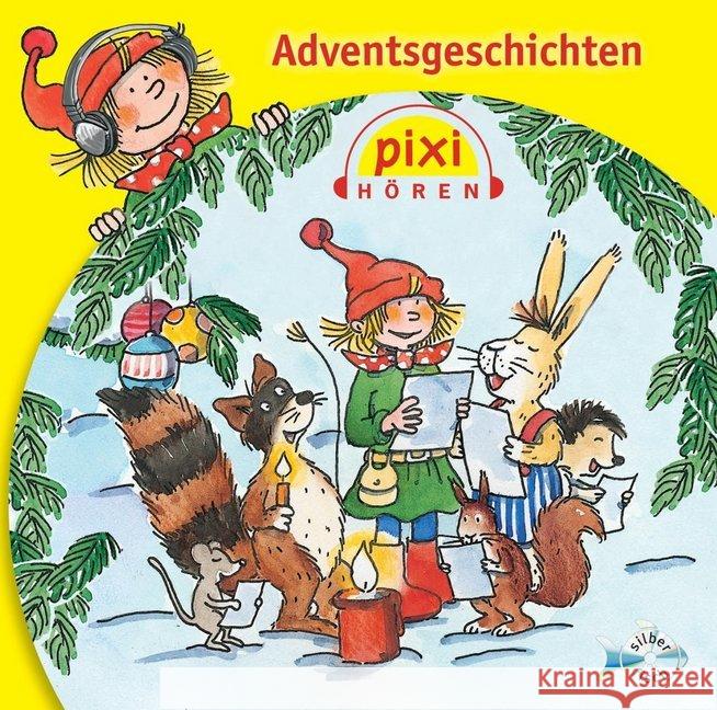 Adventsgeschichten, 1 Audio-CD : Ungekürzte Lesung  9783867420754 Silberfisch - książka