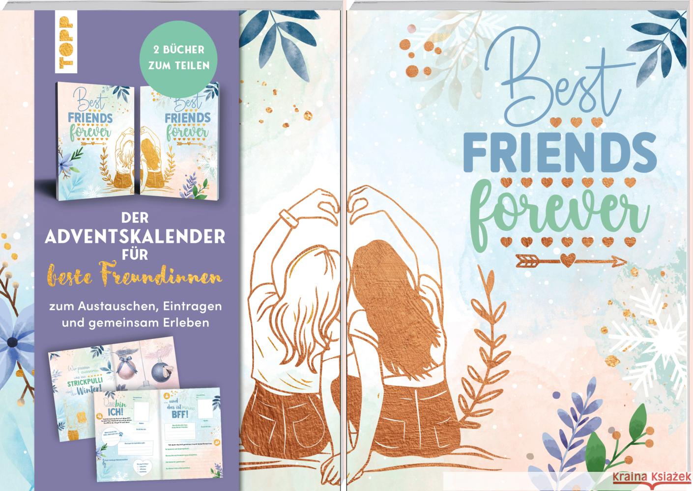 Adventskalender für Beste Freundinnen frechverlag 9783735892348 Frech - książka
