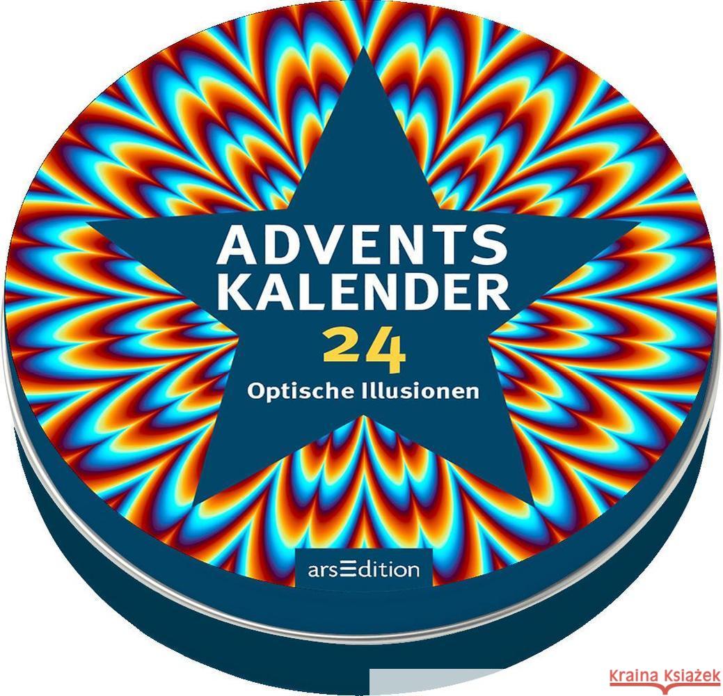 Adventskalender in der Dose. 24 optische Illusionen  9783845842400 ars edition - książka