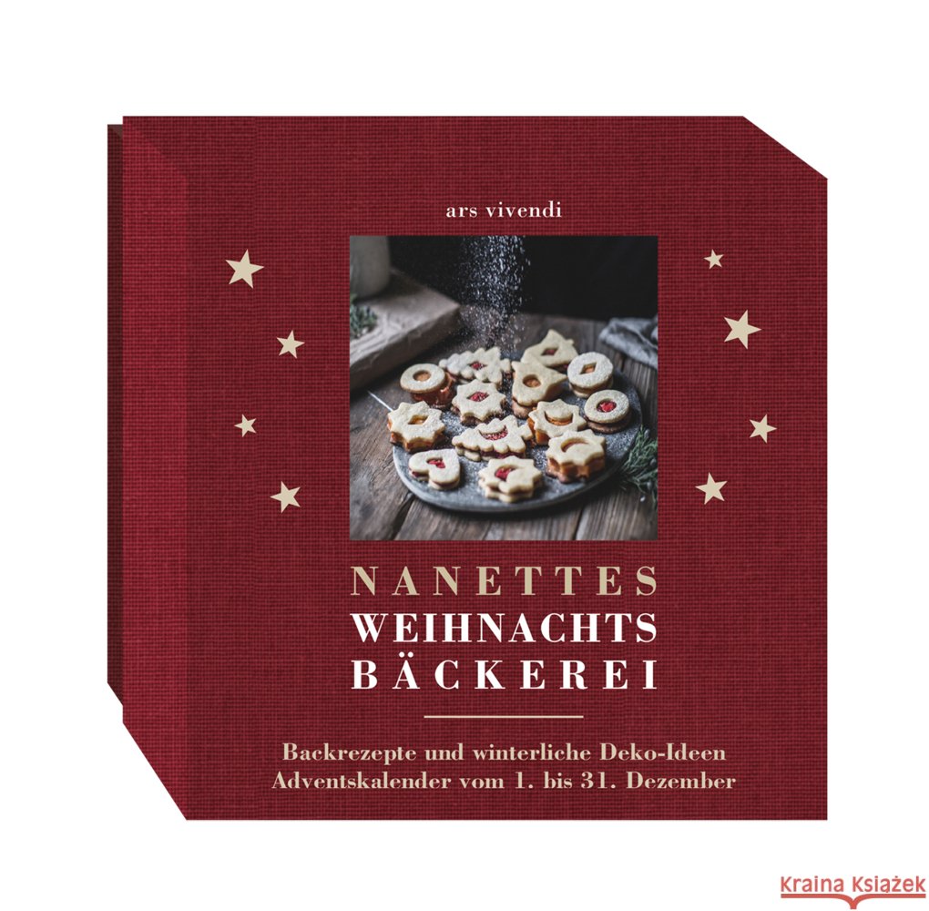 Adventskalender Nanettes Weihnachtsbäckerei  4250364119276 ars vivendi - książka