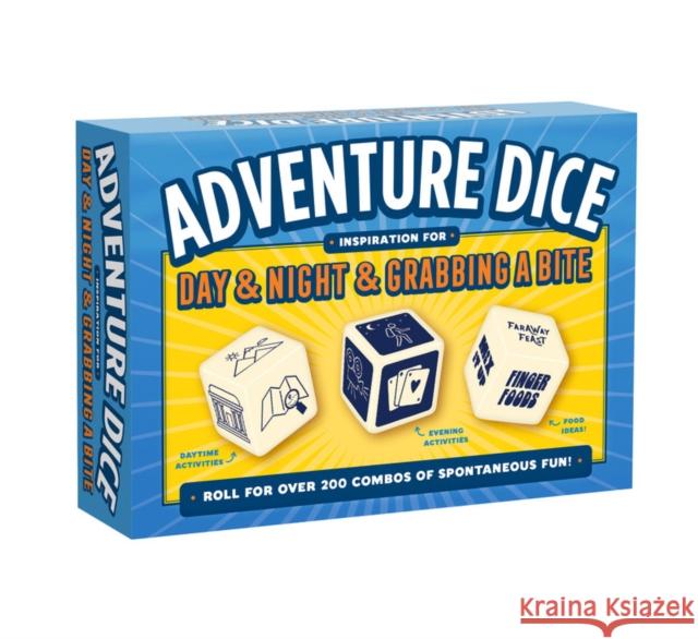 Adventure Dice Chronicle Books 9781797219851 Chronicle Books - książka