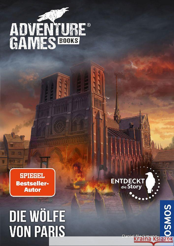 Adventure Games® - Books: Die Wölfe von Paris Bleckmann, Daniel 9783440175606 Kosmos (Franckh-Kosmos) - książka