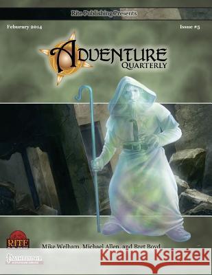 Adventure Quarterly #5 (PFRPG) Michael Allen Brett Boyd Dallas Williams 9781499218800 Createspace Independent Publishing Platform - książka