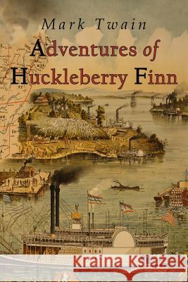 Adventures of Huckleberry Finn Mark Twain 9781684221103 Martino Fine Books - książka
