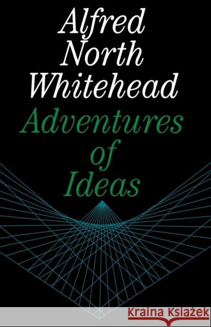 Adventures of Ideas Alfred North Whitehead 9780029351703 Free Press - książka