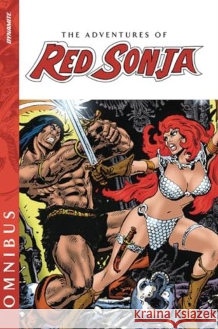 Adventures of Red Sonja Omnibus Roy Thomas Bruce Jones Claire Noto 9781524123451 Dynamite Entertainment - książka