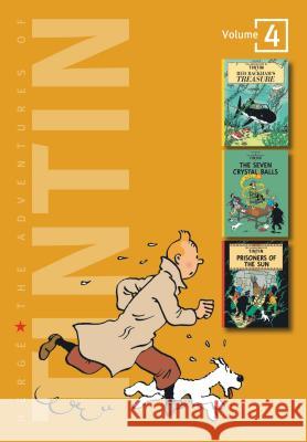 Adventures of Tintin 3 Complete Adventures in 1 Volume: Red Rackham's Treasure: WITH The Seven Crystal Balls AND Prisoners of the Sun Herge 9780316358149 Little, Brown & Company - książka