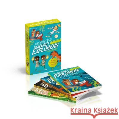 Adventures with the Secret Explorers: Collection One: Includes 4 Fact-Packed Books King, SJ 9780744070828 DK Publishing (Dorling Kindersley) - książka