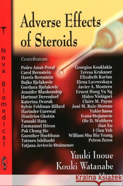 Adverse Effects of Steroids Yuuki Inoue, Kouki Watanabe 9781604568806 Nova Science Publishers Inc - książka