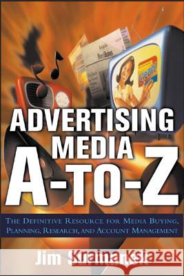 Advertising Media A-To-Z  Surmanek 9780071422147  - książka
