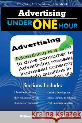 Advertising Under One Hour: Everything You Need to Know Laurence Minsky 9781725993242 Createspace Independent Publishing Platform - książka