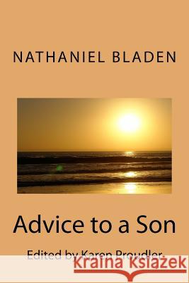 Advice to a Son Karen Proudler 9780956683182 KP Publishing - książka