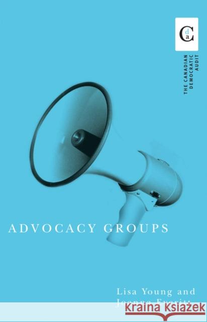 Advocacy Groups  9780774811101 University of British Columbia Press - książka