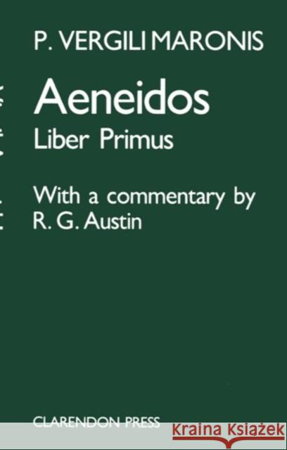 Aeneidos: Liber Primus Virgil 9780198721178  - książka