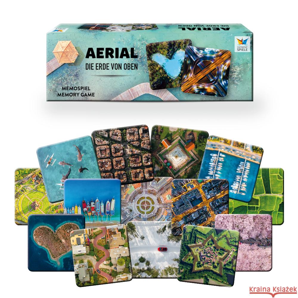 AERIAL - Memospiel Philippeit, Tanja 4260472860687 Starnberger Spiele - książka