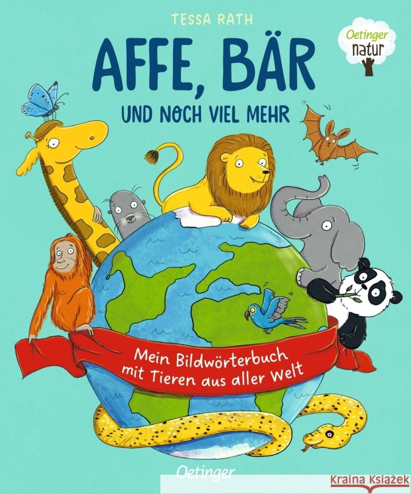 Affe, Bär und noch viel mehr. Mein Bildwörterbuch mit Tieren aus aller Welt  9783751201766 VFO - książka