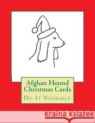 Afghan Hound Christmas Cards: Do It Yourself Gail Forsyth 9781515379997 Createspace - książka