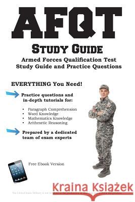 AFQT Study Guide: Armed Forces Qualification Test Study Guide and Practice Questions Complete Test Preparation Inc 9781772451993 Complete Test Preparation Inc. - książka