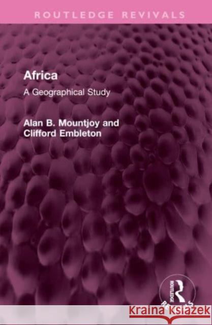 Africa Clifford Embleton 9781032684918 Taylor & Francis Ltd - książka