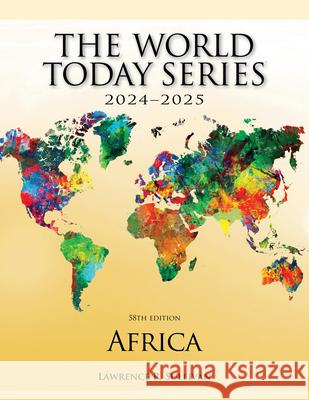 Africa 2024–2025 Lawrence R. Sullivan 9781538185780 Rowman & Littlefield Publishers - książka