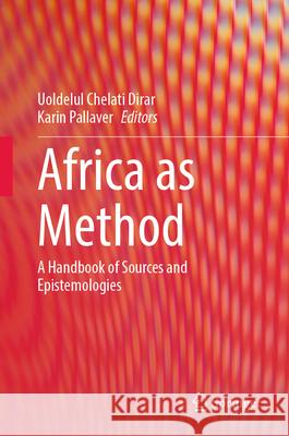 Africa as Method  9789819757664 Springer - książka