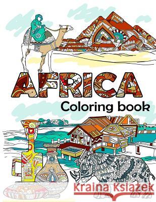 Africa Coloring Book: Adult Colouring Fun, Stress Relief Relaxation and Escape Aryla Publishing 9781912675241 Aryla Publishing - książka