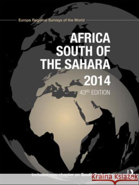 Africa South of the Sahara 2014 Europa Publications   9781857436983 Europa Publications Ltd - książka