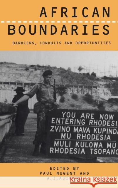 African Boundaries Nugent, Paul 9781855673724 Pinter Publishers - książka