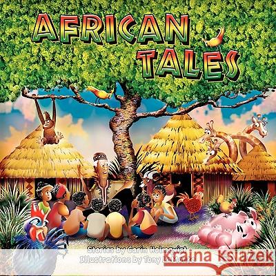 African Tales Carin Holmqvist 9780557181841 Lulu.com - książka