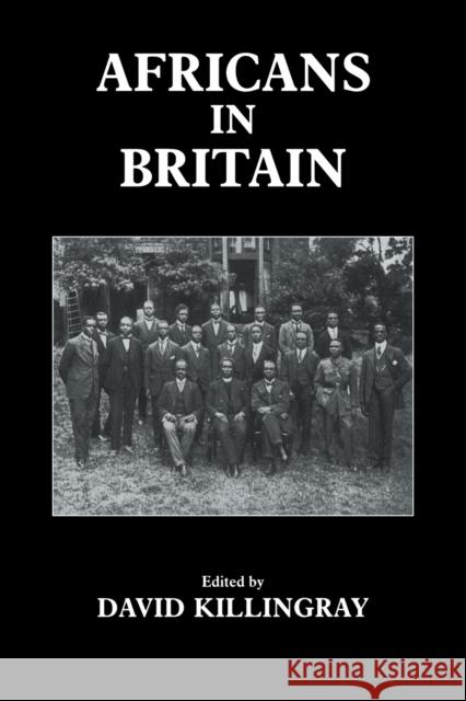 Africans in Britain David Killingray 9780714641072 Frank Cass Publishers - książka