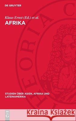 Afrika: Gegenw?rtige Soziale Prozesse Und Strukturen Klaus Ernst Leonid D. Jabločkov 9783112709221 de Gruyter - książka