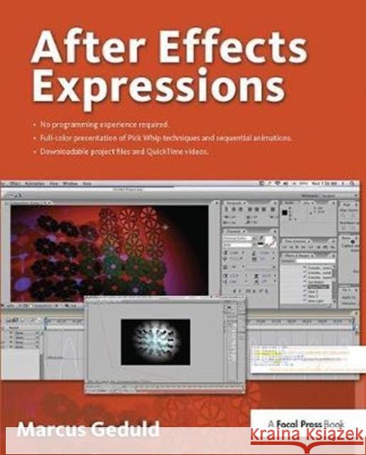After Effects Expressions Marcus Geduld 9781138401457 Focal Press - książka