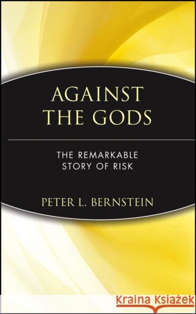 Against the Gods C Bernstein 9780471121046  - książka