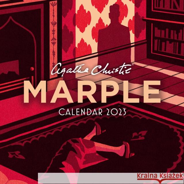 Agatha Christie Marple Calendar 2023 Agatha Christie 9780008554408 HarperCollins Publishers - książka