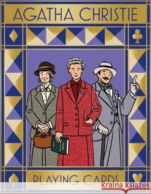 Agatha Christie Playing Cards: The perfect family gift for fans of Agatha Christie Agatha Christie Ltd 9781399607728 Orion Publishing Co - książka