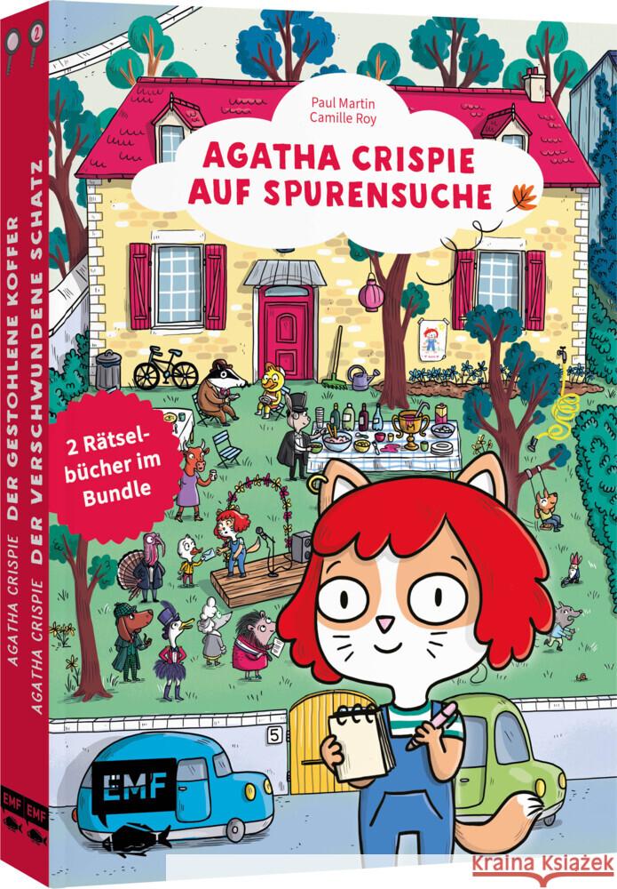 Agatha Crispie auf Spurensuche - Geschichten mit Bilderrätseln Martin, Paul 9783745919493 Edition Michael Fischer - książka