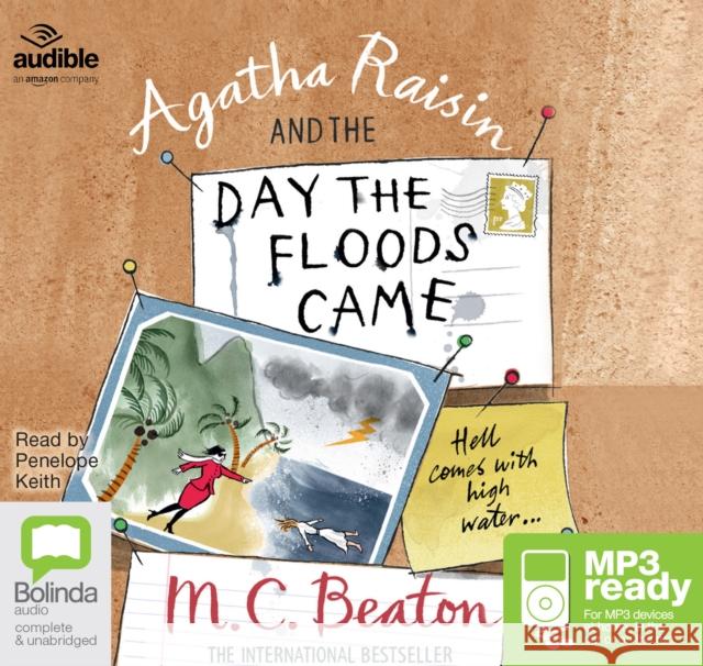 Agatha Raisin and the Day the Floods Came M.C. Beaton 9781489096968 Bolinda Publishing - książka
