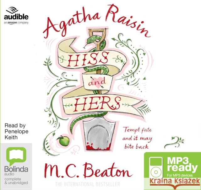 Agatha Raisin: Hiss and Hers M.C. Beaton 9781489097408 Bolinda Publishing - książka