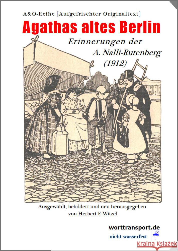 Agathas altes Berlin Nalli-Rutenberg, Agatha 9783944324869 worttransport.de Verlag - książka