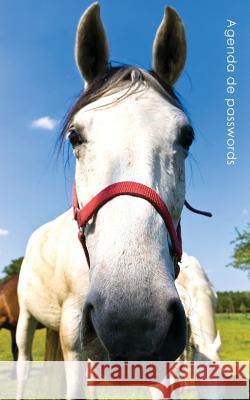 Agenda de passwords: Agenda para endereços electrónicos e passwords - Capa cavalo curioso Coisas Realmente Uteis 9781542901833 Createspace Independent Publishing Platform - książka