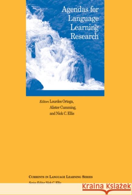 Agendas for Language Learning Research Ortega, Lourdes; Cumming, Alister; Ellis, Nick C. 9781118590706 John Wiley & Sons - książka