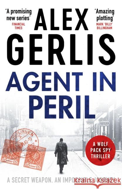 Agent in Peril Alex Gerlis 9781804360484 Canelo - książka