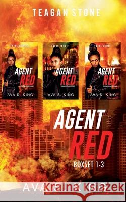 Agent Red Boxset 1-3 Ava S King 9798201692681 Chiquita Dennie - książka