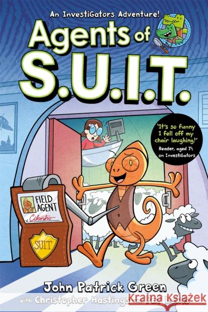 Agents of S.U.I.T.: A Laugh-Out-Loud Comic Book Adventure! John Patrick Green 9781035015467 Pan Macmillan - książka