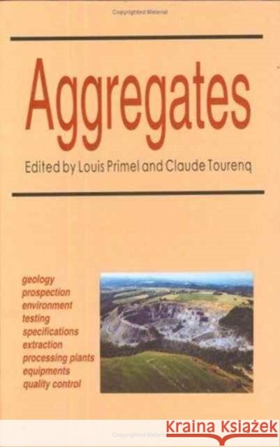 Aggregates Louis Primel Claude Tourenq Louis Primel 9789054107958 Taylor & Francis - książka