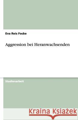 Aggression bei Heranwachsenden Eva Reis Focke 9783640277674 Grin Verlag - książka